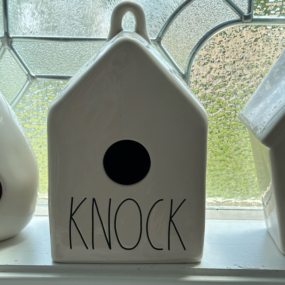 Raw Dunn bird house